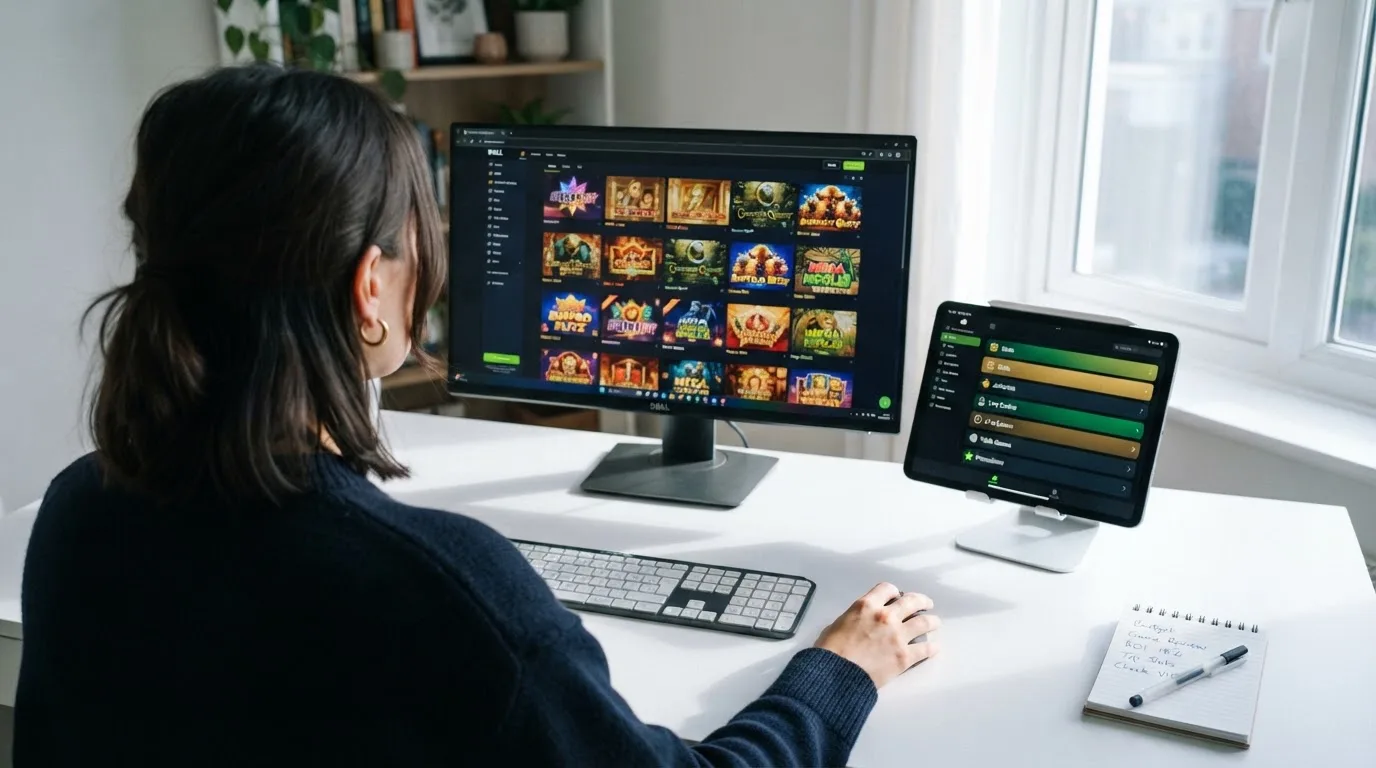 Tabulka se srovnáním deseti českých online casin s důrazem na licenci a bonusy